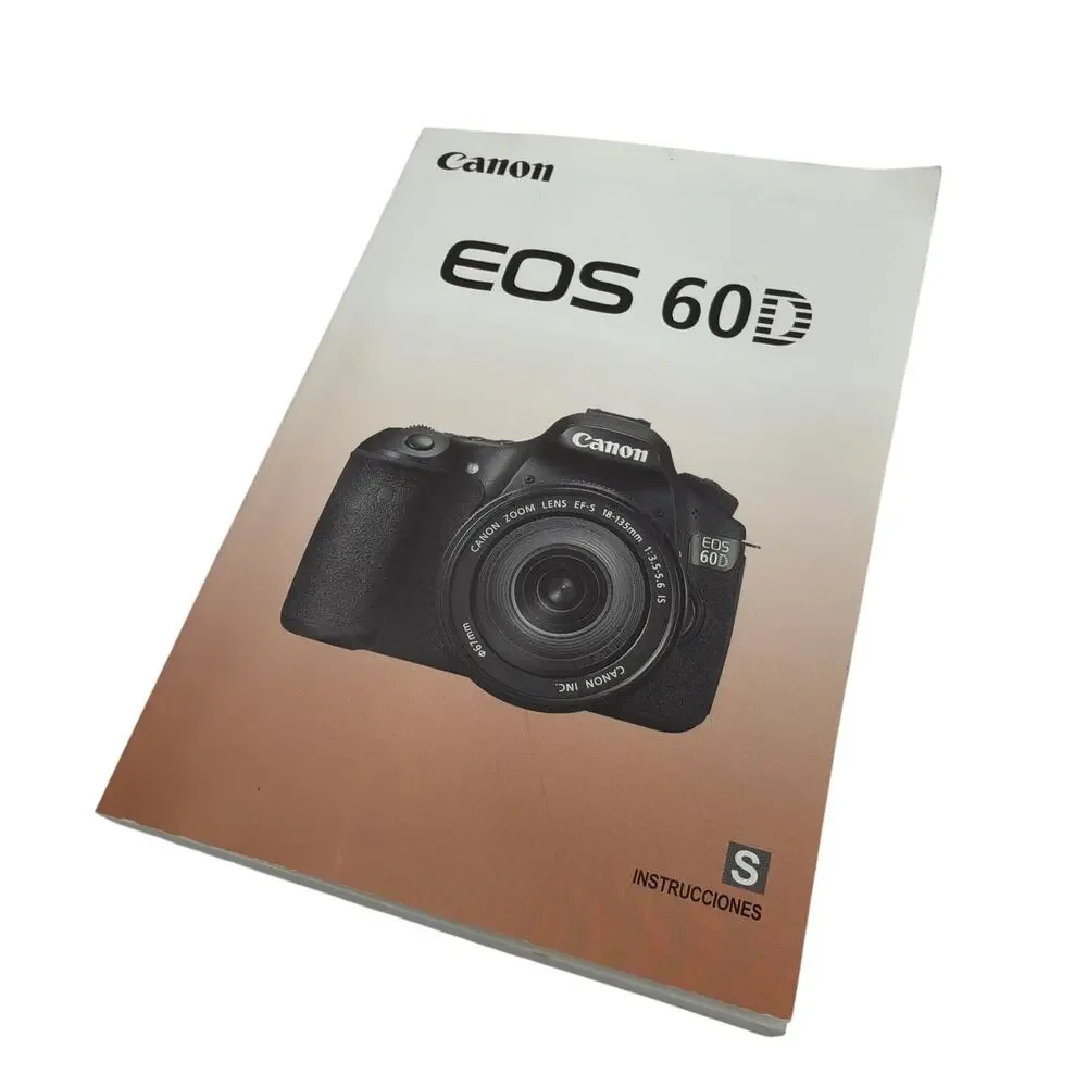 Canon EOS 60D Instruction Manual Spanish Edition